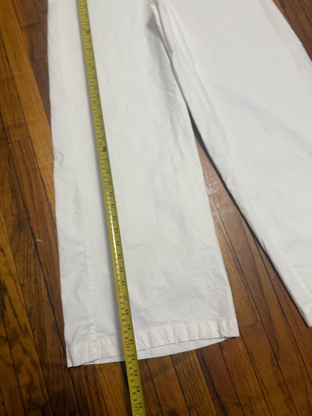 ZARA White Embroidered Strapless Wide Leg Jumpsuit Size M - Picture 13 of 16